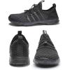 image:imageDLGJPA Mens Lightweight Quick Drying Aqua Water Shoes Athletic Sport Walking Shoes19127allblack