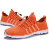 image:imageDLGJPA Mens Lightweight Quick Drying Aqua Water Shoes Athletic Sport Walking ShoesOrange Red