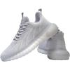 image:imageDLGJPA Womens Breathable Fashion Sneaker Comfortable Running Shoes Lightweight Walking Shoes Lightgrey