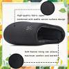 image:imageDLGJPA Womens Comfort Memory Foam Slippers Warm Indoor Outdoor House ShoesDarkgray