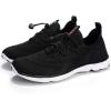 image:imageDLGJPA Womens Lightweight Quick Drying Aqua Water Shoes Athletic Sport Walking ShoesBlack White