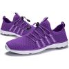 image:imageDLGJPA Womens Lightweight Quick Drying Aqua Water Shoes Athletic Sport Walking ShoesDark Purple