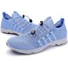 image:imageDLGJPA Womens Lightweight Quick Drying Aqua Water Shoes Athletic Sport Walking ShoesGrayblue