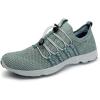 image:imageDLGJPA Womens Lightweight Quick Drying Aqua Water Shoes Athletic Sport Walking ShoesGreen
