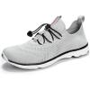 image:imageDLGJPA Womens Lightweight Quick Drying Aqua Water Shoes Athletic Sport Walking ShoesLight Gray
