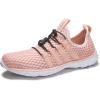 image:imageDLGJPA Womens Lightweight Quick Drying Aqua Water Shoes Athletic Sport Walking ShoesPinkorange