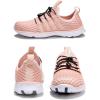 image:imageDLGJPA Womens Lightweight Quick Drying Aqua Water Shoes Athletic Sport Walking ShoesPinkorange