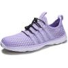 image:imageDLGJPA Womens Lightweight Quick Drying Aqua Water Shoes Athletic Sport Walking ShoesPurple
