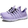 image:imageDLGJPA Womens Lightweight Quick Drying Aqua Water Shoes Athletic Sport Walking ShoesPurple