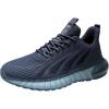 image:imageDLGJPA Mens Breathable Fashion Sneaker Comfortable Running Shoes Lightweight Walking Shoes Navy