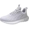image:imageDLGJPA Womens Breathable Fashion Sneaker Comfortable Running Shoes Lightweight Walking Shoes Lightgrey
