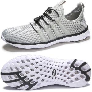 image:imageDLGJPA Mens Lightweight Quick Drying Aqua Water Shoes Athletic Sport Walking Shoes19127dlightgray