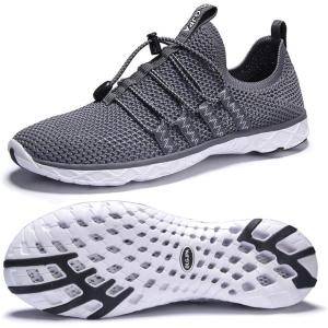 image:imageDLGJPA Womens Lightweight Quick Drying Aqua Water Shoes Athletic Sport Walking Shoes19009darkgray