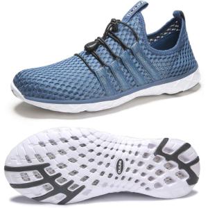 image:imageDLGJPA Womens Lightweight Quick Drying Aqua Water Shoes Athletic Sport Walking ShoesNavy